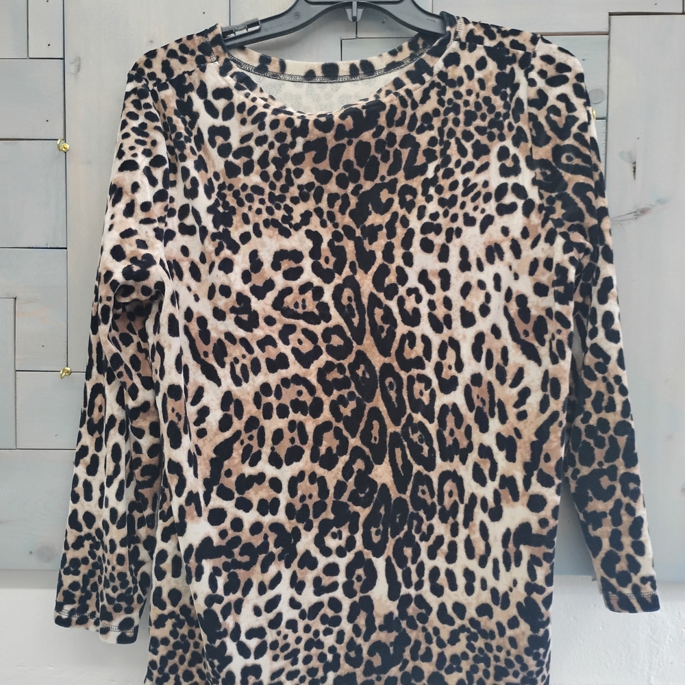 Leopard Print Women's Top